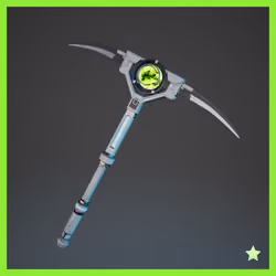 Rare Steel X-ray Double Pick