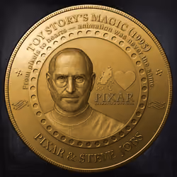 Steve Jobs Biography NFT Coin #147