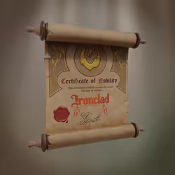 Nobility Deed: Ironclad 701/750