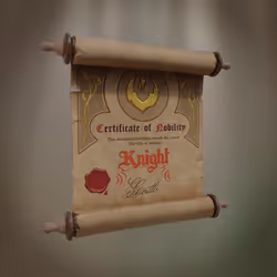 Nobility Deed: Knight 102/400