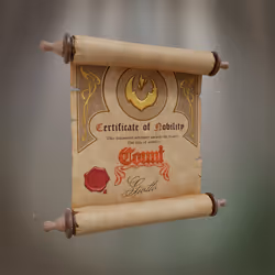 Nobility Deed: Count 69/200