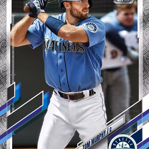 Seattle Mariners Tm Tom Murphy C Base Motion Plati