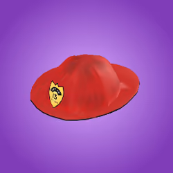 Rizzle's Fire Helmet