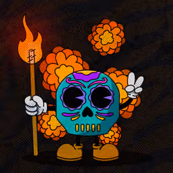 COLOR SKULL FREN #295