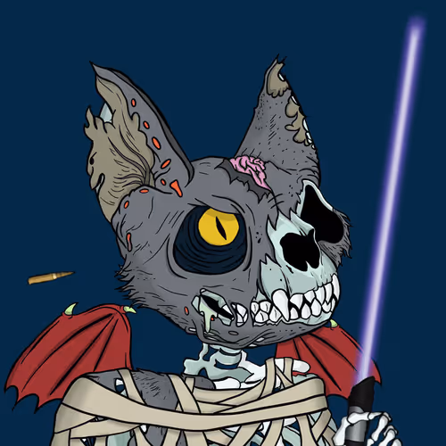 Rotten Zombie Mau #9105