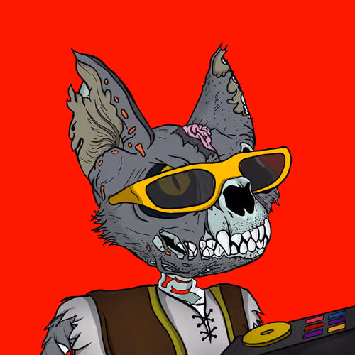 Rotten Zombie Mau #8068