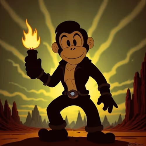 Ape And Skull