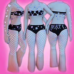Neon Party Girl - by Cielo