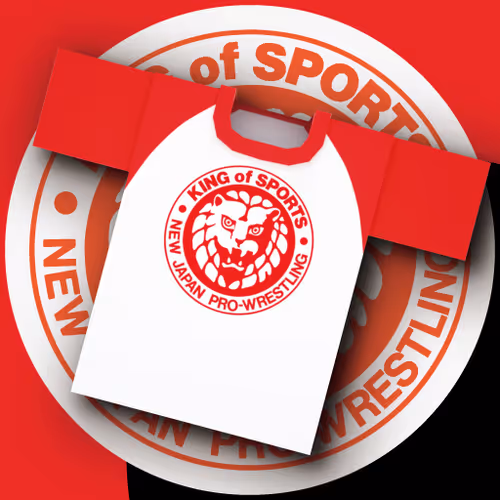 NJPW Official Lion Logo T-shirt