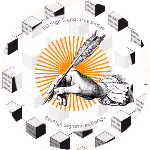 EthSign Signatures Early Tester Badge