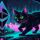 Neon Kitties at midnight