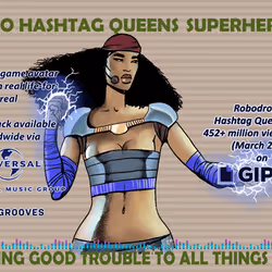 Shio Hashtag Queens Superhero #398