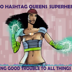 Shio Hashtag Queens Superhero #397