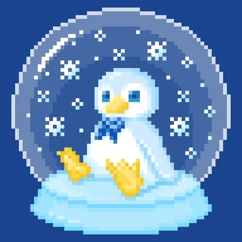 Snow Dome Penguin