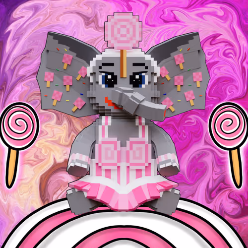 Voxel X Stylish Baby Elephants