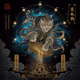 Winnowing Basket Water Leopard · 箕水豹