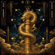 Neck Gold Dragon · 亢金龙