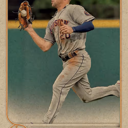 Houston Astros R Chas Mccormick Base Vintage Stock