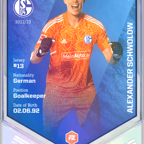 Unique - Alexander Schwolow - Squad - 2022 Edition - Men's Team - 2022 - [1/1]