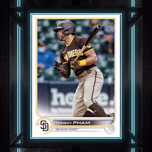 San Diego Padres Tm Tommy Pham Base Glitch 16 Unco