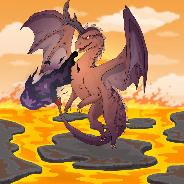 WhelpsNFT #1672: Inferno