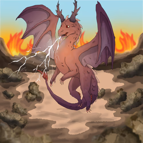 WhelpsNFT #1968: Inferno