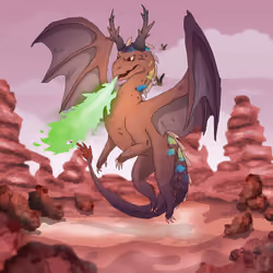WhelpsNFT #1643: Inferno