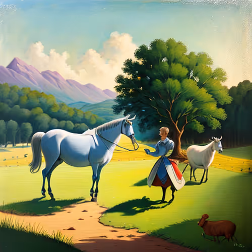 lady and horse