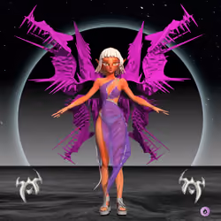 Fuchsia Winged #38861