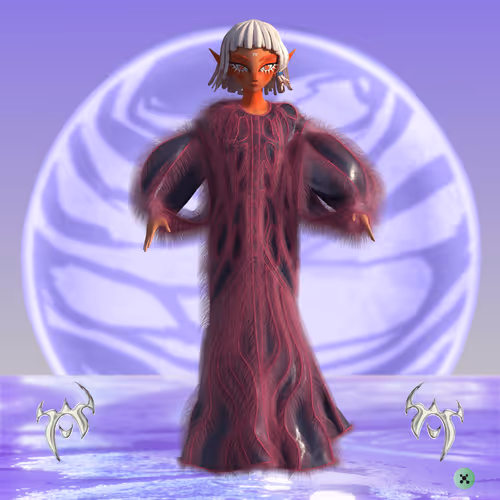 Pink fluffy coat #24122