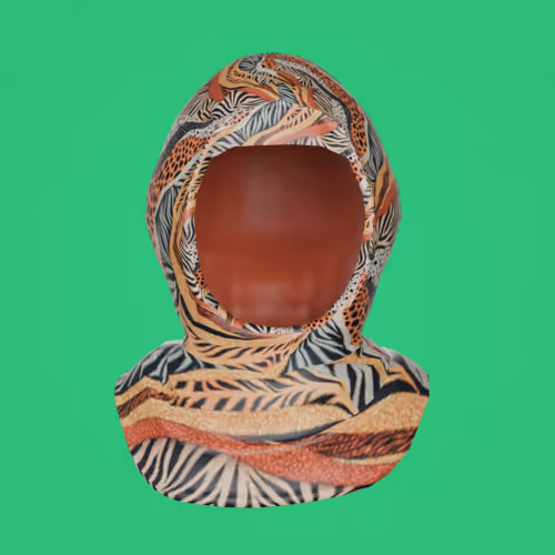 Animal Print Hijab
