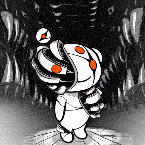 Spooky Season Baldtuesdays X Reddit Collectible logo