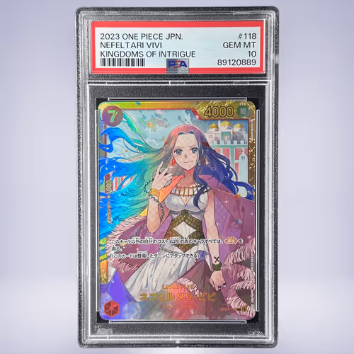 2023 ONE PIECE ネフェルタリ・ビビ #118 PSA 10