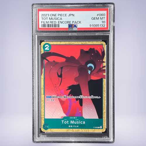 2023 ONE PIECE Tot Musica #060 PSA 10