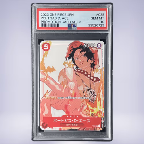 2023 ONE PIECE ポートガス・D・エース #028 PSA 10