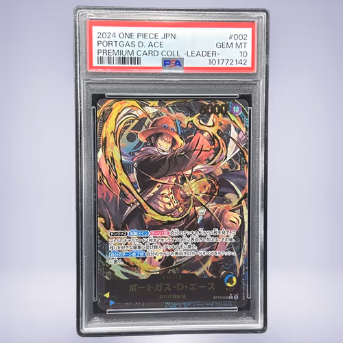 2024 ONE PIECE ポートガス・D・エース #002 PSA 10