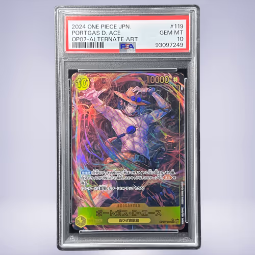 2024 ONE PIECE ポートガス・D・エース #119 PSA 10