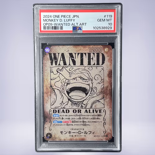 2024 ONE PIECE モンキー・D・ルフィ #119 PSA 10