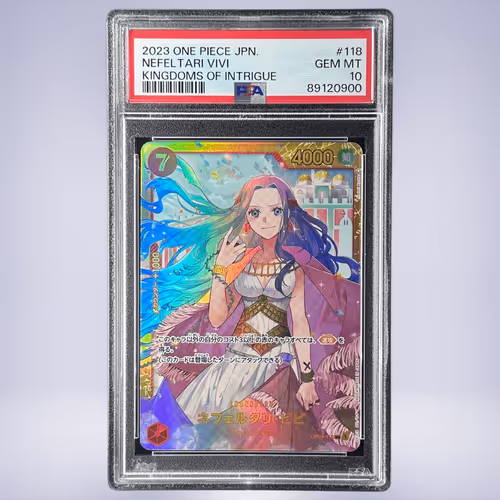 2023 ONE PIECE ネフェルタリ・ビビ #118 PSA 10