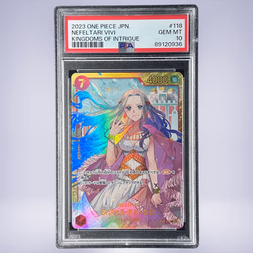 2023 ONE PIECE ネフェルタリ・ビビ #118 PSA 10
