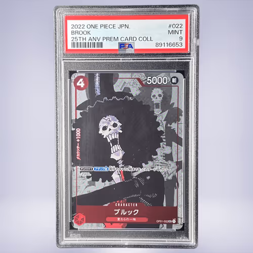 2024 ONE PIECE ブルック #022 PSA 9