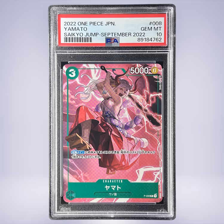 2022 ONE PIECE ヤマト #008 PSA 10
