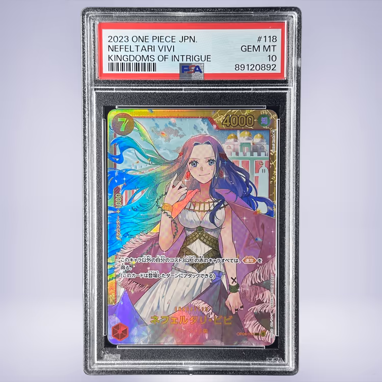 2023 ONE PIECE ネフェルタリ・ビビ #118 PSA 10