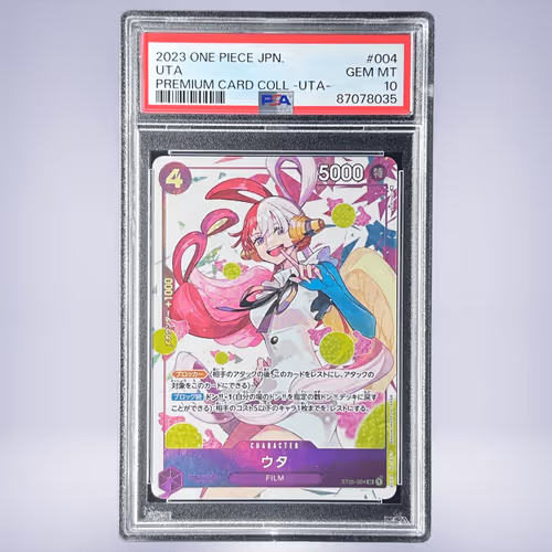 2023 ONE PIECE ウタ #004 PSA 10