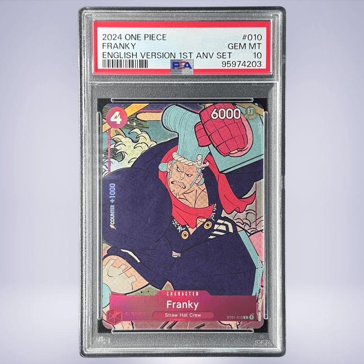 2024 ONE PIECE FRANKY #010 PSA 10