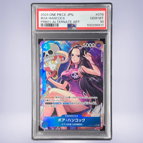 2024 ONE PIECE ボア・ハンコック #078 PSA 10