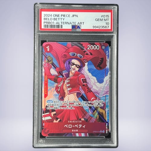 2024 ONE PIECE ベロ・ベティ #015 PSA 10