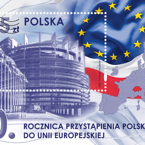 NFT Stamp "20 years of Poland in EU"
