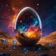 Galaxy egg