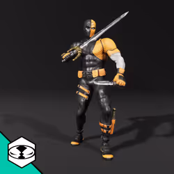 Deathstroke - Black & Orange #559
